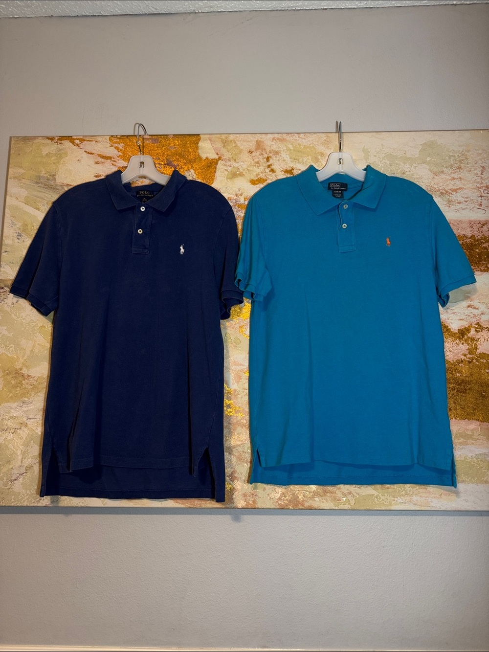 Polo by Ralph Lauren Boy’s XL Navy & Teal Classic Polo Shirts